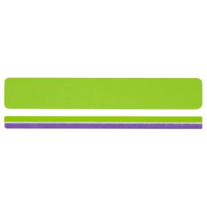 Premium lime buffer, vert et violet grains 120/180