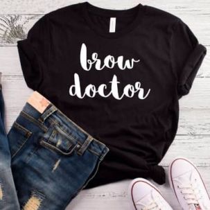 t-shirt brow doctor