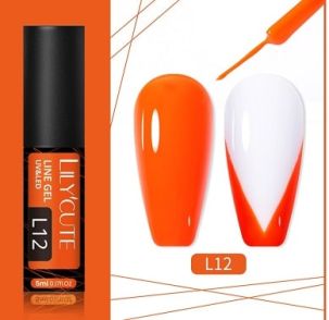 liner paint orange