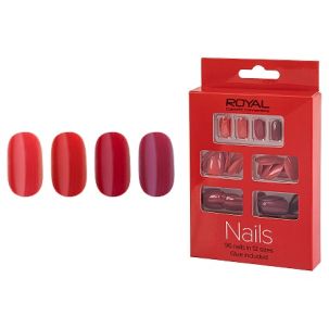 faux ongles rouges
