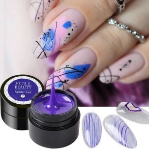gel spider purple