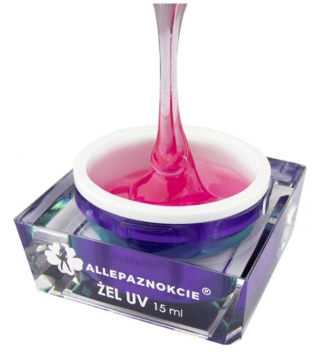 Transparent rosé Gel de Constuction  Jelly pink glass 