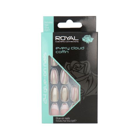 Faux ongles royal cosmetics Every cloud coffin
